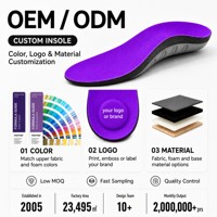 Semelles orthopédiques confortables pour pieds plats - Soutien de la voûte plantaire avec talonnette profonde, amorti antichoc, durables et flexibles pour soulager la douleur au pied