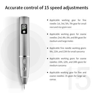 2 Agujas para Diferentes Necesidades, 15 Niveles de Ajuste Inteligente, Lápiz Escáner de Manchas de Belleza, Eliminación Profesional de Lunares - Product Image 2