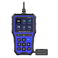 Herramienta de Diagnóstico y Escaneo de Motor OBD2 YM519 de 12V con 1 Año de Garantía para Autos con Lector de Códigos, Compatible con 13 Idiomas