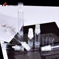 Flacons de sérum en PP à paroi épaisse de luxe, sans BPA, avec couleur personnalisée et pompe de précision pour les soins de la peau professionnels