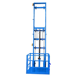 Vận chuyển hàng hóa nhỏ thang máy cho Nhà kho và nhà máy tầng nâng hoạt động nền tảng Đường Sắt-Loại thủy lực nâng vận chuyển hàng hóa thang máy - Product Image 3