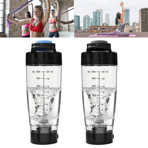 Potente bottiglia elettrica per <span class=keywords><strong>palestra</strong></span> con agitatore proteico da 600ml Usb ricaricabile per frullatore tazza sportiva elettrica per frullatore portatile - Product Image 4
