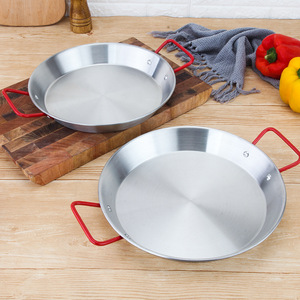 Olla para Pescado y Mariscos de Acero Inoxidable 201, Portátil y Fácil de Limpiar, Juego de Sartenes para Paella, Regalo Promocional para Supermercados 2025 - Product Image 5
