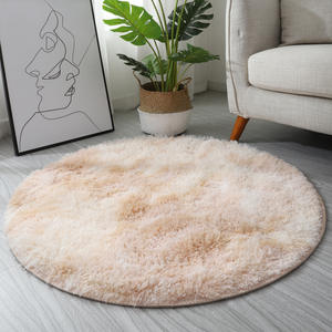 <span class=keywords><strong>Tapis</strong></span> doux cercle moelleux moderne pour enfants filles <span class=keywords><strong>chambre</strong></span> de <span class=keywords><strong>bébé</strong></span> <span class=keywords><strong>tapis</strong></span> de pépinière circulaires en peluche d'intérieur <span class=keywords><strong>tapis</strong></span> de zone confortables mignons - Product Image 2