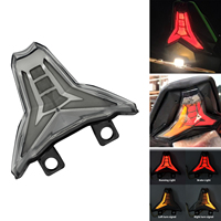 Feu arrière intégré à LED pour moto, clignotant, feu stop et feu de position pour Kawasaki Ninja 400 Z400 ZX10R ZX6R Z1000 13-23