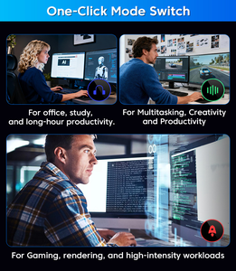 Mini <span class=keywords><strong>PC</strong></span> M1A PRO +AI Max+ 395/Intel Core I9-13900HK DDR5 SSD 16 Go VRAM Nouveau pour le <span class=keywords><strong>jeu</strong></span> et les affaires - Product Image 3