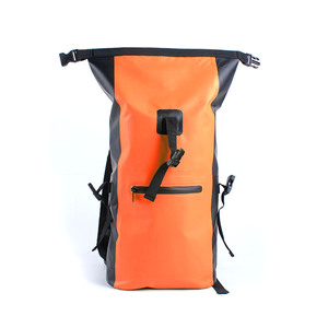 กระเป๋าเป้ PVC กันน้ำทันสมัย พร้อมช่องแยกของเปียกและแห้ง สำหรับการตั้งแคมป์กลางแจ้งและใช้งานริมชายหาด ปิดด้วยซิป - Product Image 6