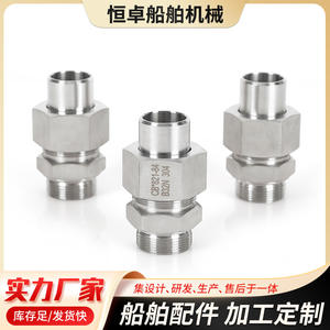 High Quality Type B Stainless Steel Screw-In Flat Shoulder Tapered Threaded <b>Pipe</b> Fittings Wholesale Parts & Accessories - Product Image 3