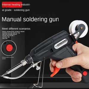 Pistola <span class=keywords><strong>de</strong></span> Soldar Eléctrica <span class=keywords><strong>de</strong></span> 12V con Control <span class=keywords><strong>de</strong></span> Temperatura, Herramientas <span class=keywords><strong>de</strong></span> Soldadura Automáticas para Reparaciones Domésticas con Pinza para <span class=keywords><strong>Estaño</strong></span>, <span class=keywords><strong>Soldadores</strong></span> Eléctricos - Product Image 4