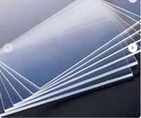 JUNKUAN Feuille de PVC rigide transparente flexible de 1 mm à 20 mm en rouleau ou en panneau plat