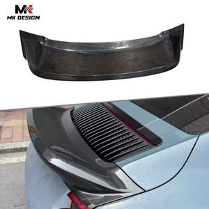 Aileron de coffre arrière en fibre de carbone sèche de style <span class=keywords><strong>SC</strong></span> pour Porsche 911 <span class=keywords><strong>991</strong></span> 2012-2018 Aileron de coffre arrière Ducktail Pièces automobiles - Product Image 1