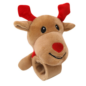 Unionpromo reindeer Christmas tree Santa plush sweet Bracelet child Christmas reindeer Bracelet Animal toy - Product Image 6