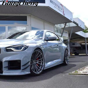 Roues à rayons multiples Chrome Monobloc Roues de voiture de tourisme Roues de course super concaves pour BMW X3 <span class=keywords><strong>AUDI</strong></span> A4 A6 A7 A8 RS5 <span class=keywords><strong>RS6</strong></span> - Product Image 5