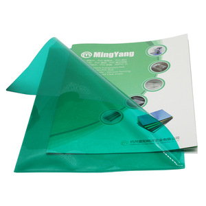 Carpeta de PVC Transparente en Forma de L MingYang A4, Carpeta de Una Sola Página, Tamaño Personalizable, Impresión Digital de Logotipo - Product Image 4