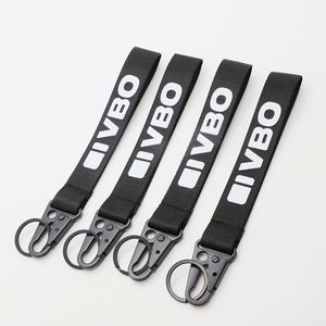 Custom Durable Nylon Short Lanyard Personalized Screen Printing Logo for Outdoor Sports and Brand Promotion Wrist Lanyards - Product Image 1