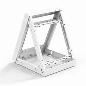 Fabbricazione su Misura OEM di Lamiere in Alluminio, Piegatura CNC e Rivettatura per Involucri Espositivi Commerciali - Componenti Metallici Personalizzati - Product Image 1