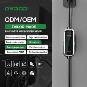 Estación <span class=keywords><strong>de</strong></span> <span class=keywords><strong>Carga</strong></span> Ovrod <span class=keywords><strong>de</strong></span> 32A 7Kw 11Kw 22Kw Tipo 2 para Vehículo Eléctrico, Cargador EV Inteligente <span class=keywords><strong>de</strong></span> <span class=keywords><strong>Carga</strong></span> Rápida Portátil y <span class=keywords><strong>de</strong></span> Pared - Product Image 6