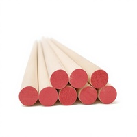Vente en gros de tiges en bois, longueur 48 pouces, diamètres de 3,2 mm à 22,2 mm, directement de l'usine, idéales pour la fabrication de meubles, le bricolage et le jardinage