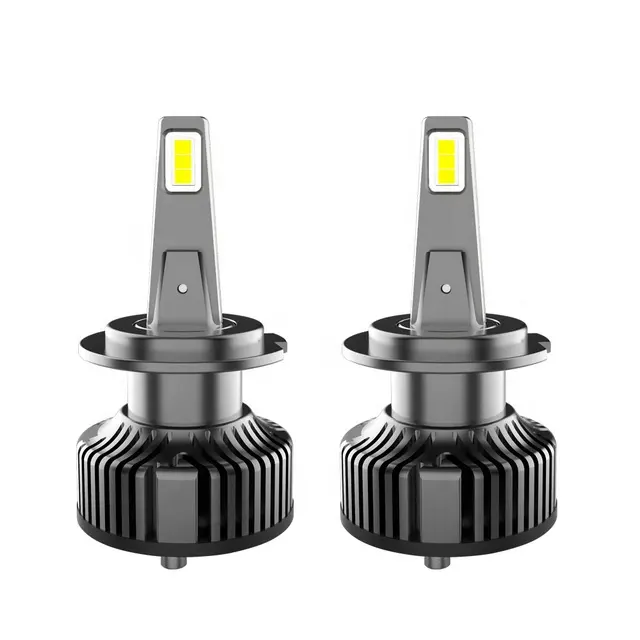 Gold beauty — lampe frontale de voiture led, HyperLight V13, 8000lm, ampoule 80W H7, automobile