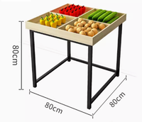 Moderne Verse Supermarkt Schappen Fruit En Groente Display Rack Winkel Fruit Frame Opbergrek