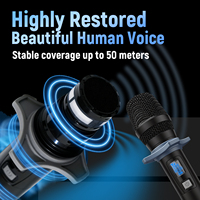 Système audio KTV professionnel VOXFULL 12 pouces 4 ohms 550W, amplificateur de puissance pour microphone sans fil, haut-parleur PA, église, scène, conférence