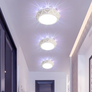 โคมไฟเพดาน Led ติดเพดาน,โคมไฟเพดานสร้างสรรค์สปอตไลท์หลากสีสันทางเดินคริสตัลตามสั่ง - Product Image 4