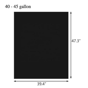 Sacs poubelles professionnels Eco 45 gallons, grands sacs poubelles noirs résistants, sacs poubelles en plastique pour déchets, en rouleaux - Product Image 5