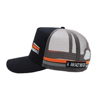 5 panneaux maille bonne qualité casquettes unisexe personnalisé votre propre logo sceau broderie sport casquettes de camionneur chapeaux