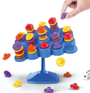 교육용 장난감 데스크탑 밸런스 팁 토플 스태킹 보드 게임 어린이 juguetes DIY 스태킹 파티 장난감을위한 OEM ODM 장난감