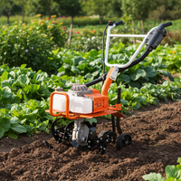 Motoculteur agricole léger à essence avec fonction de désherbage – Machine efficace pour le prétraitement et le desserrage du sol agricole
