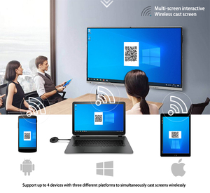 Lavagna Interattiva per Scuola 65 Pollici, Lavagna Intelligente Interattiva con Registrazione Lezioni, TV Interattiva con Schermo Touch - Product Image 3