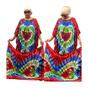 Women's Breathable Chiffon <b>Kaftan</b> Dress Maxi Asymmetrical Neckline Lace ODM Autumn Floor-Length Tops Tie Die Process Back - Product Image 6
