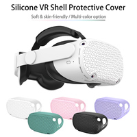 Étui de protection ergonomique en caoutchouc de silicone pour Oculus pour les casques Meta Quest 2 VR