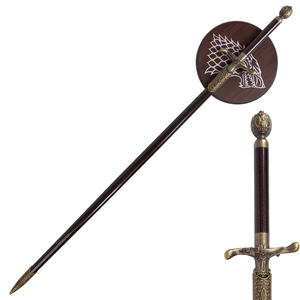 Hot Bán 98Cm 0.85Kg Trò Chơi của Thrones <span class=keywords><strong>Arya</strong></span> Stark Kim Thanh Kiếm Cho Cosplay Bộ Sưu Tập - Product Image 1