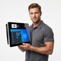 Système de point de vente en gros à double écran, fabricant de terminaux de paiement tout-en-un avec écran tactile NFC de bureau