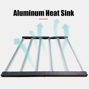 Lámpara de Cultivo LED SLTMAKS Samsung de Espectro Completo de 720W, Conexión en Cadena, Regulable, Rojo, Plegable para Plantas de Interior, para Microgreens - Product Image 3