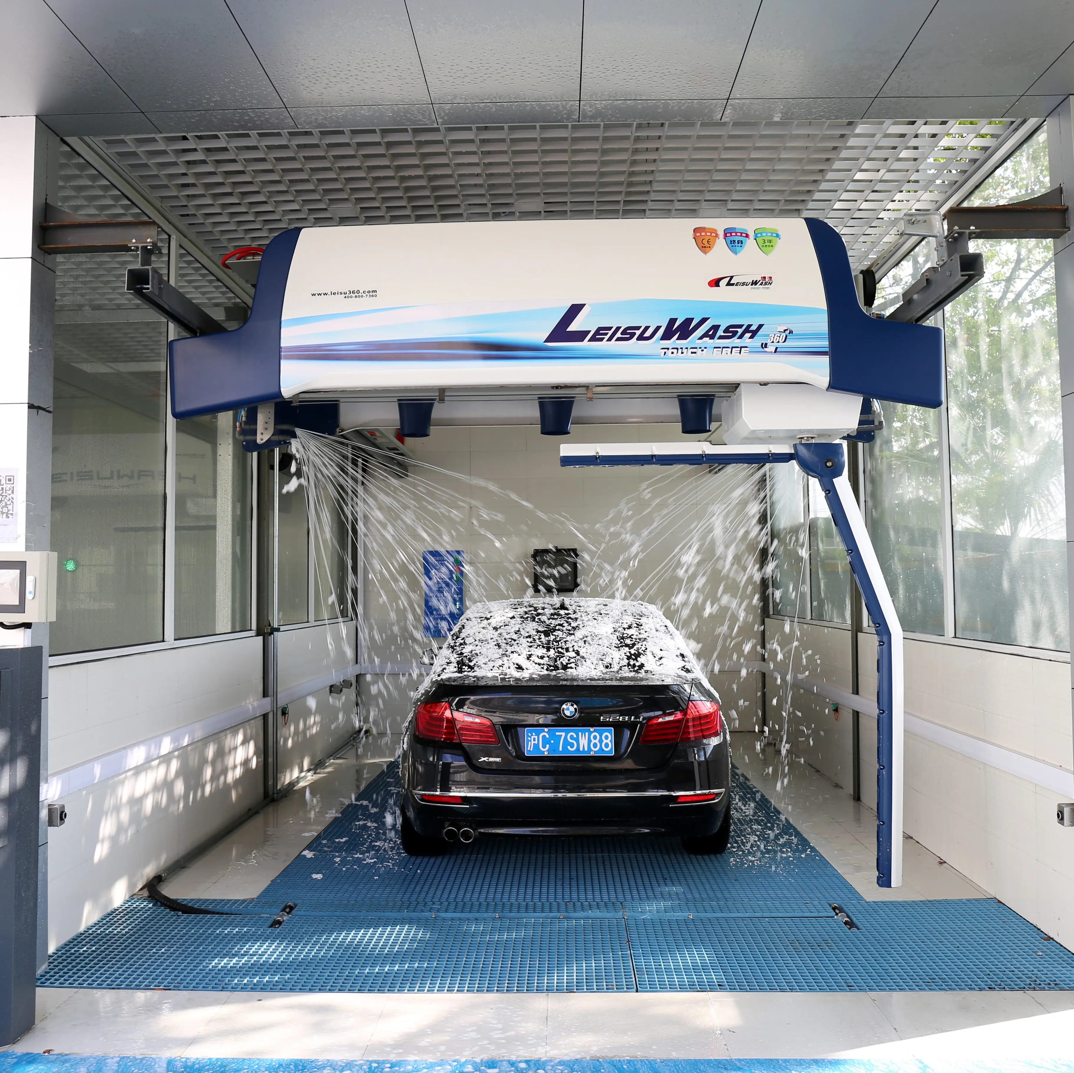 Anto 360-máquina de limpieza automática inteligente para coche, dispositivo de lavado a presión con Control PLC, sin contacto, limpieza de agua para vehículo