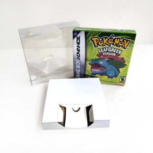 Boîte de jeu personnalisée holographique avec finition métallisée, couleur feuille verte, rouge feu, rubis, saphir, pour GBA - Product Image 1