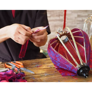 Lụa tre Đèn Lồng tre thủ công Đèn Lồng tre Vòng lụa đèn lồng từ Việt Nam Giao hàng nhanh giá tốt nhất - Product Image 5