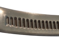Collier de serrage pour radiateur de bâtiment standard YDS en acier inoxydable 304, hydraulique, métrique, largeur de bande 9 mm, vis hexagonale 7 mm, 16-25 mm