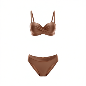 Costume da bagno intero taglie forti con controllo pancia, monokini coprente per la spiaggia, taglie 46/48 50/52 54/56 58/60, colori Teal e Rosso Vino - Product Image 2