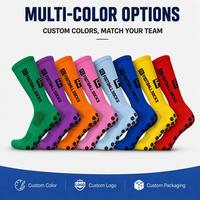 Vente en gros de chaussettes de football antidérapantes pour hommes, chaussettes de sport antidérapantes FS