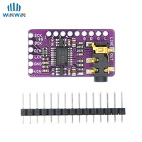 Interfaz ROBOT AITEWIN I2S PCM5102A, Decodificador DAC, Módulo Reproductor I2S GY-PCM5102, Placa de Formato PHAT para Raspberry Pi, Placa de Audio PCM5102