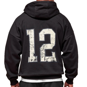 Sweat-shirt à capuche pour homme, nouveau style, en gros, taille plus, sweat-shirt pour homme, sweat-shirt chaud, sweat-shirt de sport pour homme - Product Image 2