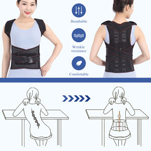 Ajustável Upper Back Posture Corrector Brace Spine Corrector e Shoulder Support Class I Instrument - Product Image 6