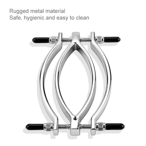 BDSM Acero inoxidable Bondage Metal clítoris vagina abrazadera - Product Image 6