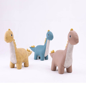 Panca/Sgabello Grande in <span class=keywords><strong>Legno</strong></span> Convertibile per Bambini, Design Moderno per Camera da Letto e Hotel, a Forma di Dinosauro Animale Cartone Animato - Product Image 6