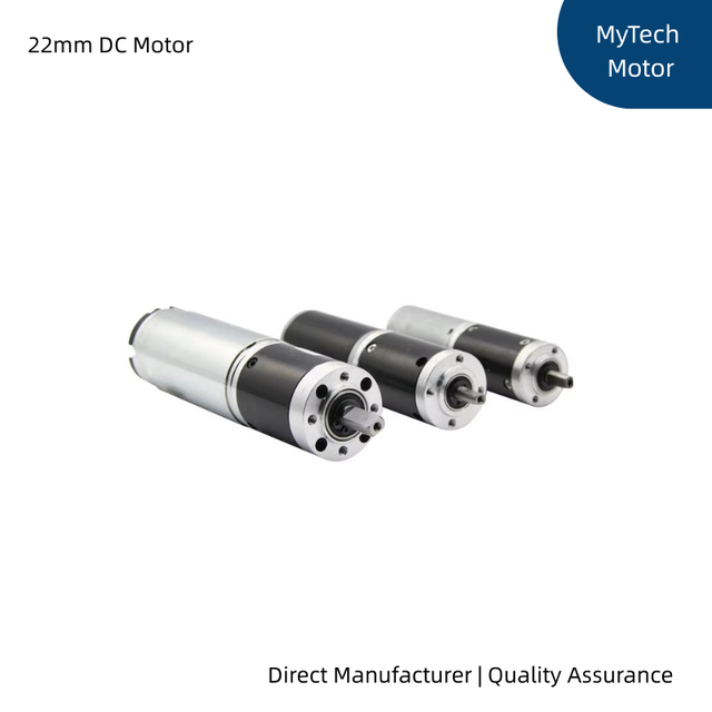 DC Permanent Magnet Planetary Gear Reducer Motor M22GXR High Torque 12V 24V Solid Shaft