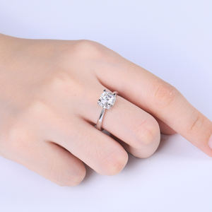 Производитель ювелирных изделий из муассанита, прямые продажи, Помолвочные кольца с муассанитом - Product Image 5