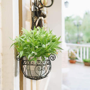 Faux Fleurs Plantes Artificielles Verdure Tiges Morning Glory Arbustes Buissons Faux Plantes D'extérieur pour Porche - Product Image 4